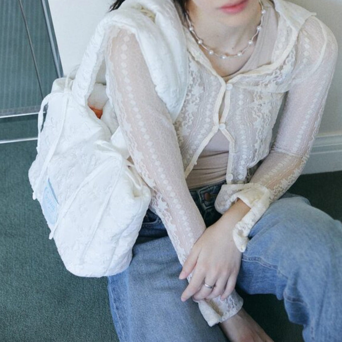 ｜COZING｜ Pillow Bag (Jacquard)