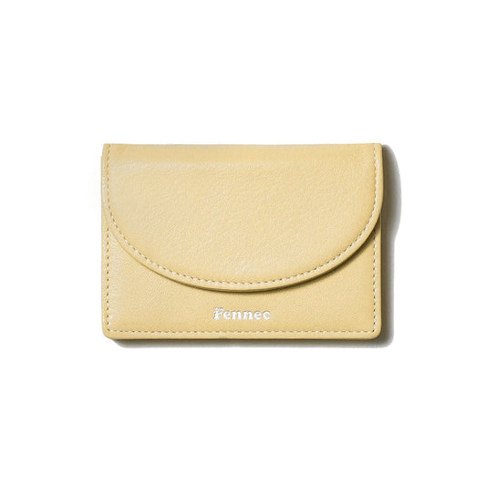 ｜Fennec｜ HALFMOON ACCORDION POCKET - TINT YELLOW