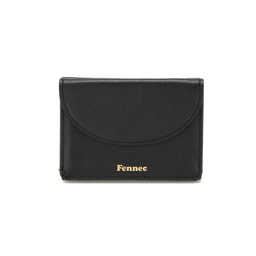 ｜Fennec｜ HALFMOON MINI WALLET - BLACK