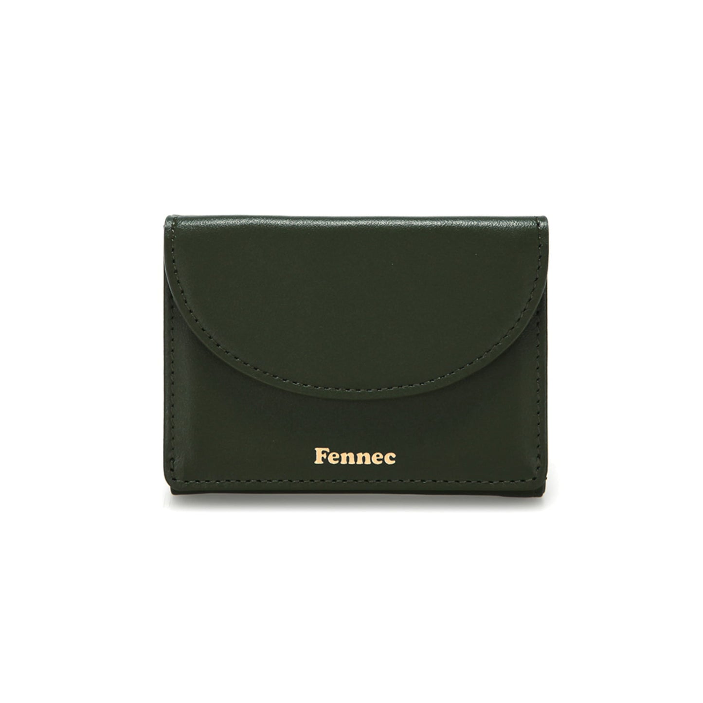 ｜Fennec｜ HALFMOON MINI WALLET - KHAKI