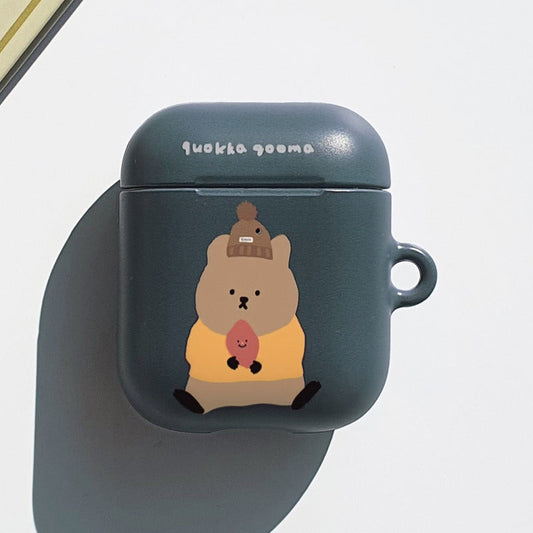 ｜MOMO CASE｜ 421 쿼카구마 Airpods Case