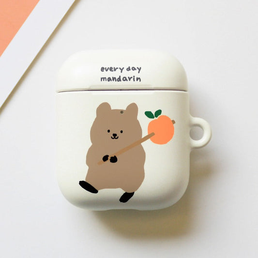 ｜MOMO CASE｜ 446 만다린잡쿼 Airpods Case