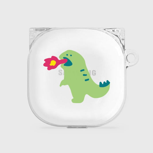 ｜THENINEMALL｜ 랩터공룡 Buds Live Clear Case