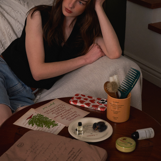 ｜HOTEL PARIS CHILL｜ La Saison Ceramic Jar (Latte)