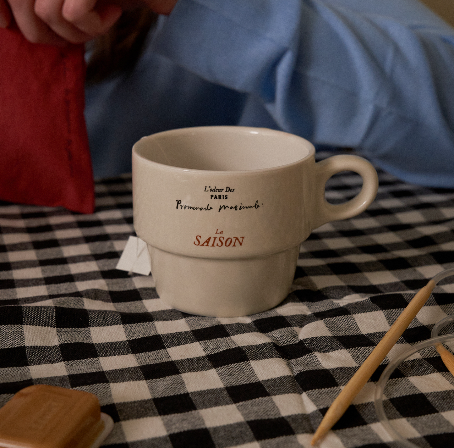 ｜HOTEL PARIS CHILL｜ La Saison Mug (Chilli on Linen)