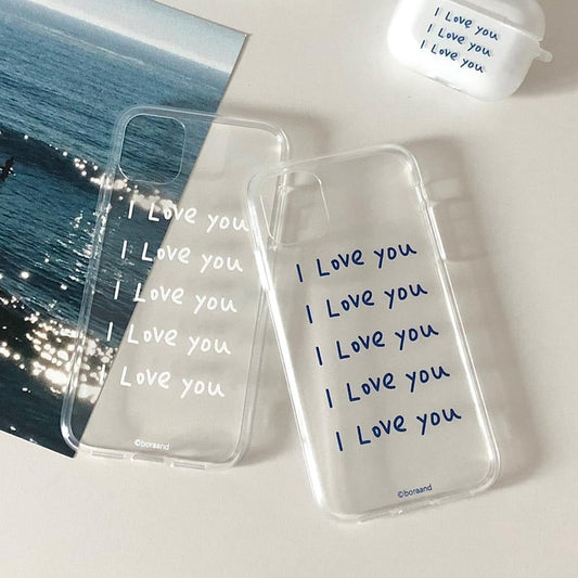 ｜bora and｜ I Love You Jelly Case
