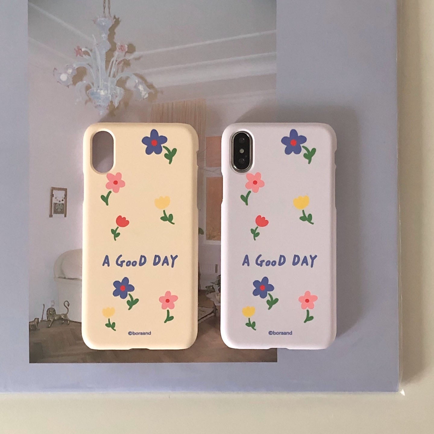 ｜bora and｜ A Good Day Matte Hard Case