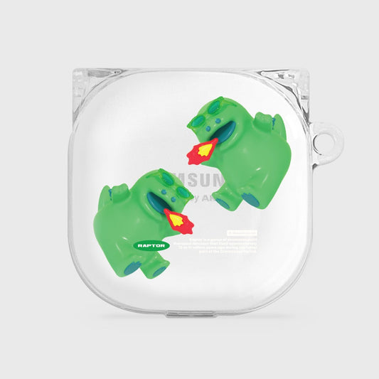 ｜THENINEMALL｜ 패턴 선글라스 랩터 Buds Live Clear Case