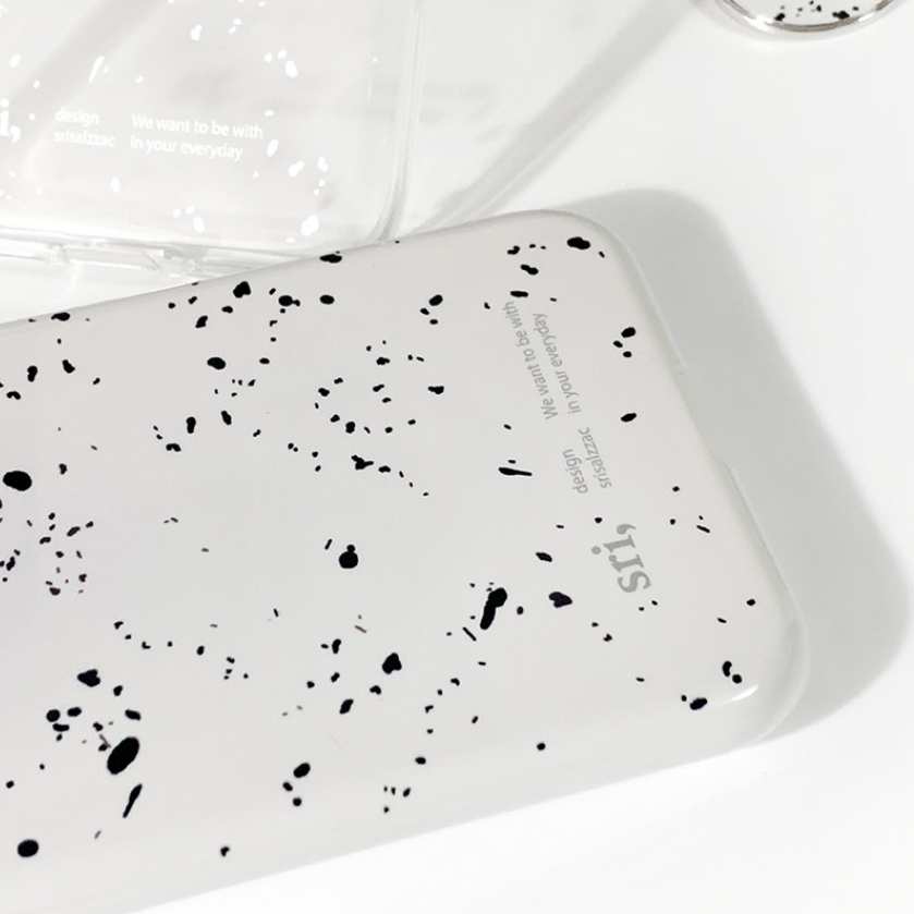 ｜sri,｜ Soft Dot Glossy Hard Case