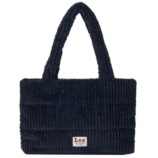 ｜LEE｜ Corduroy Square Shoulder Bag Navy
