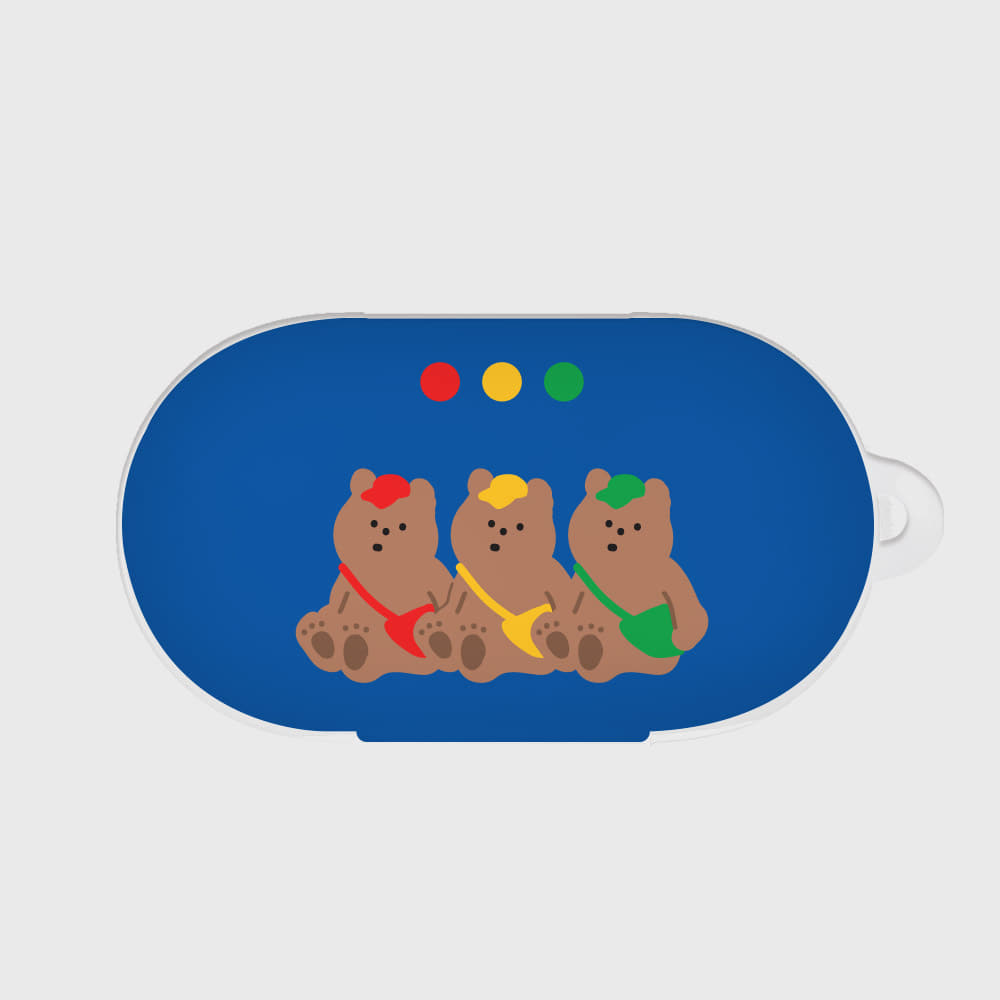 ｜THENINEMALL｜ Gummy Traffic Lights Buds, Buds Plus Case