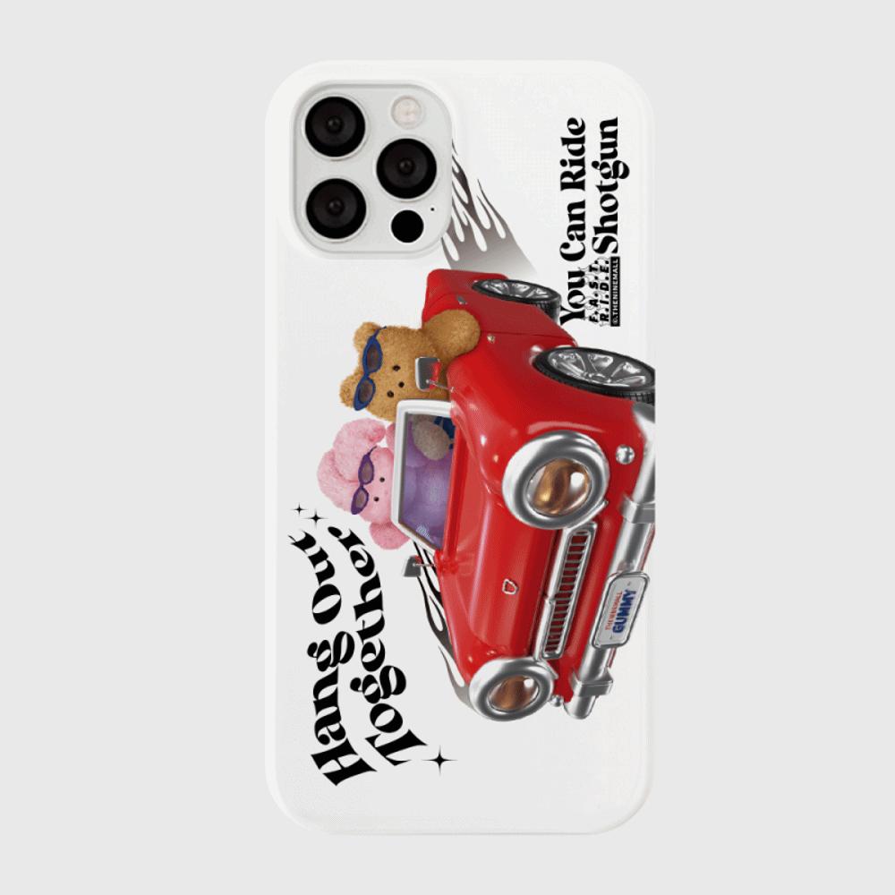 ｜THENINEMALL｜ Hang Out Together Hard Phone Case (3 types)