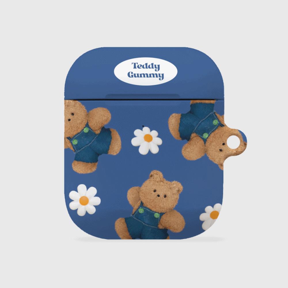 ｜THENINEMALL｜ 패턴 데이지 구미 AirPods Hard Case