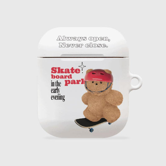 ｜THENINEMALL｜ Small Gummy Skateboarder AirPods Hard Case