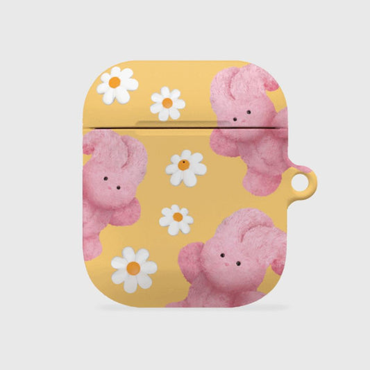 ｜THENINEMALL｜ 패턴 플라워 윈디 AirPods Hard Case