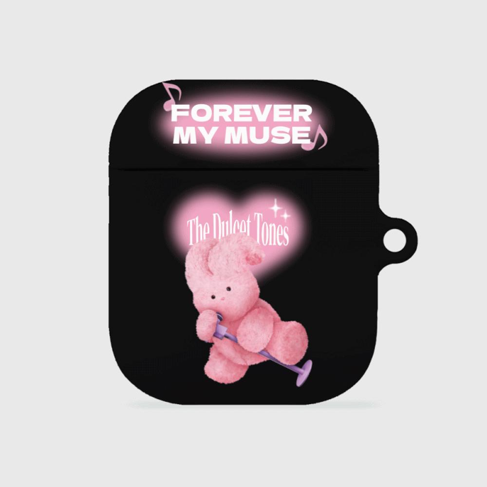 ｜THENINEMALL｜ Pink Muse Windy AirPods Hard Case