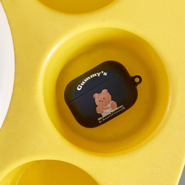 ｜THENINEMALL｜ Morning Cereal Gummy AirPods Hard Case