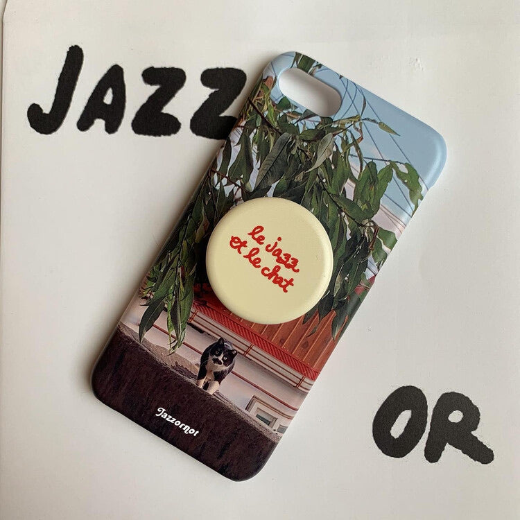 ｜JAZZ OR NOT｜ JAZZ & CAT Grip Tok (IVORY type.)