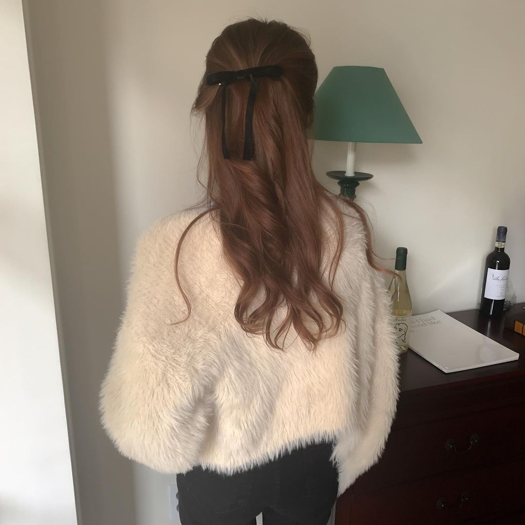 ｜moat｜ Velvet Ribbon Pin