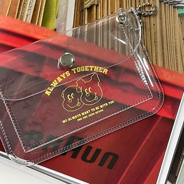 ｜1107｜ PVC Card Wallet