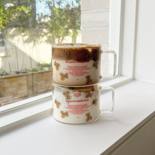 ｜Bracket Table｜ Teddy Bear Cereal Mug 500ml