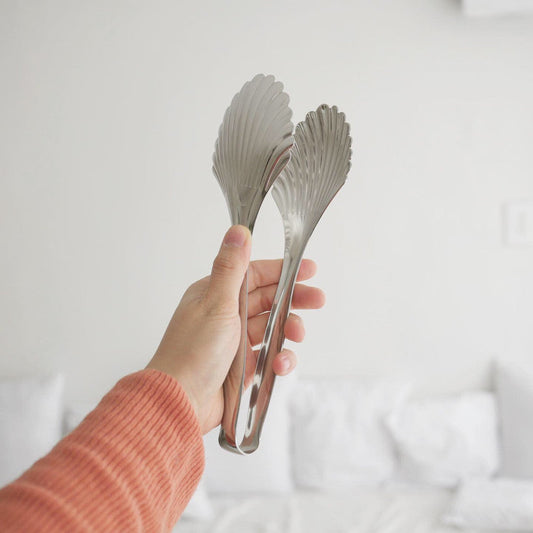 ｜Bracket Table｜ (Italy) Vintage Clam Bakery Tongs