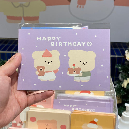 ｜BAMTOREE｜ Happy Birthday Postcard