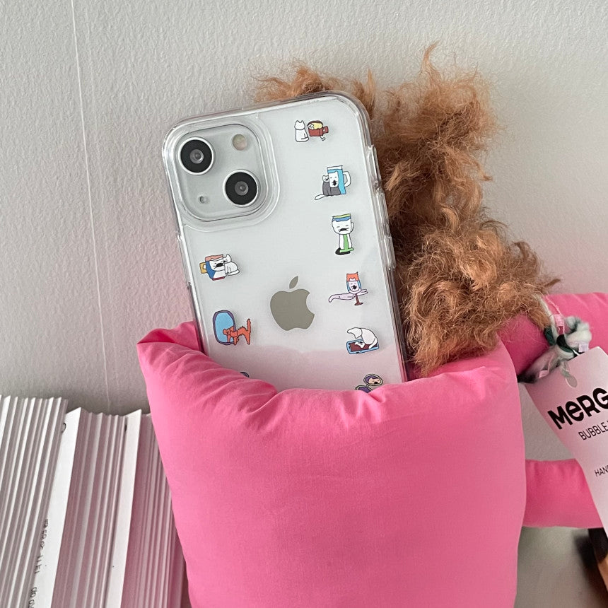 ｜SUSSTORE｜ Meow Jelly Hard Case (3Types)