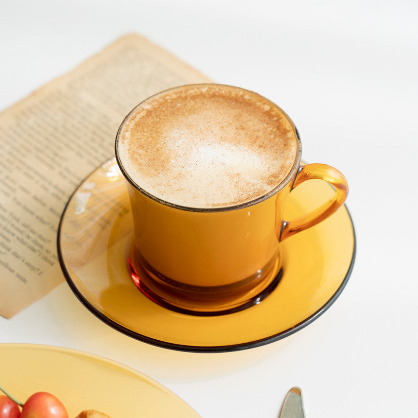 ｜COUVERT｜ Duralex Amber Coffee Cup Set