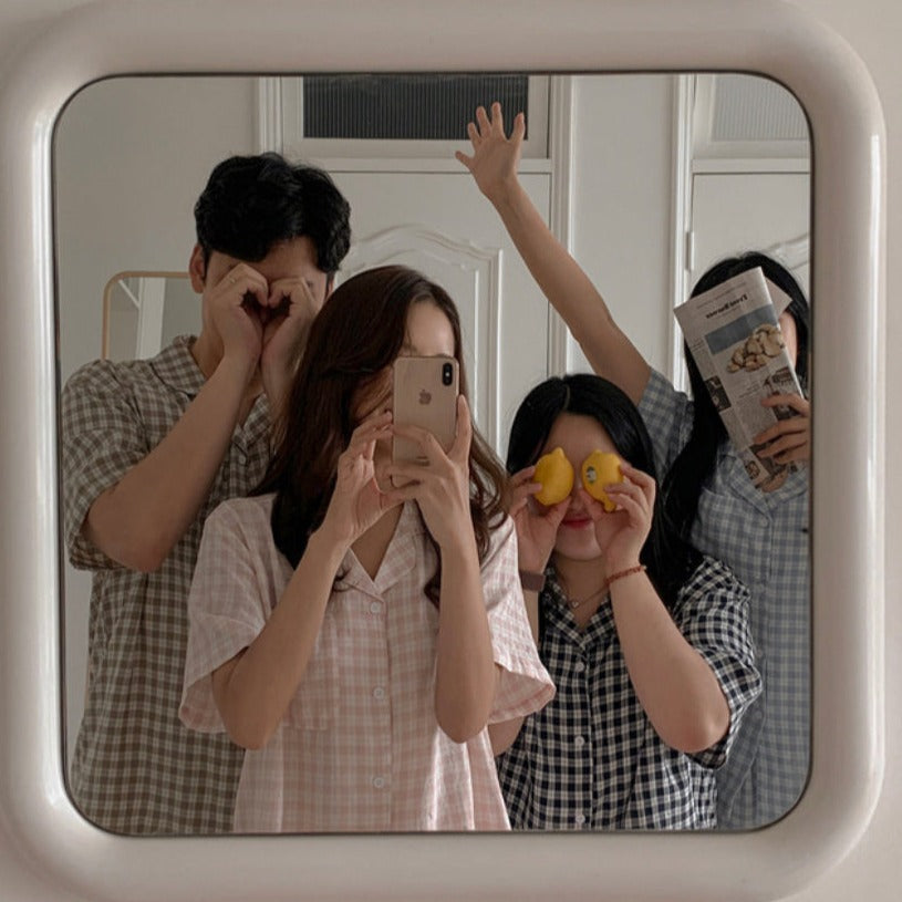 ｜Juuneedu｜ J'eu More Tartan Check Pajama Set