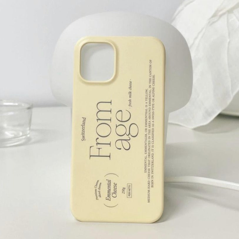 ｜OFYOUR｜ Fromage Matte Hard Case