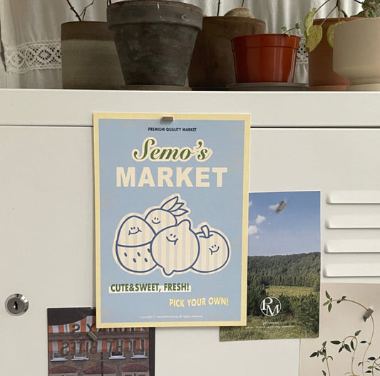 ｜second morning｜ SEMO Market Mini Poster