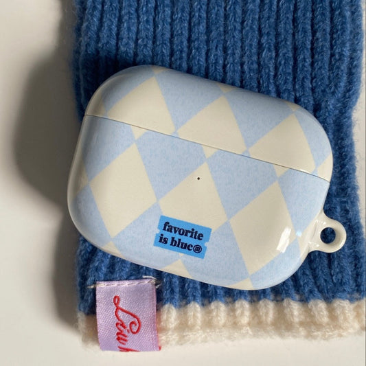 ｜midmaly｜ Lemon Argyle Airpods Case