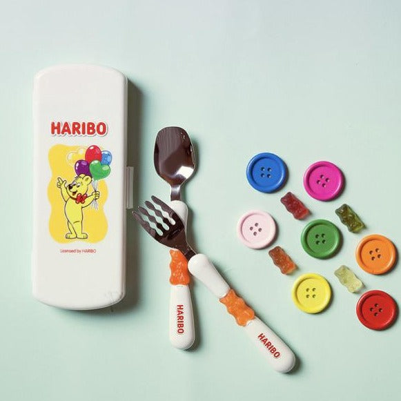 ｜HARIBO｜ Bear Jelly Spoon Fork Set