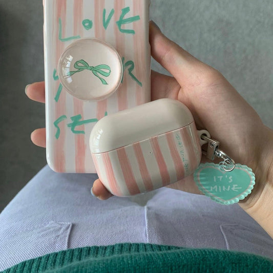 ｜Loumoi｜ Coral Letter Airpods Case