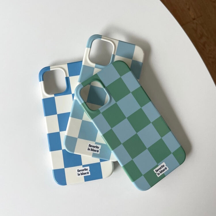 ｜midmaly｜ Cheese Check Phone Case