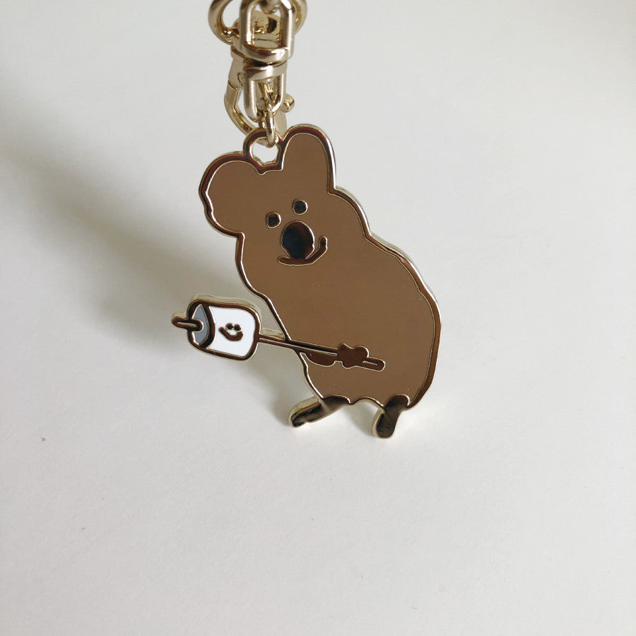 ｜Dinotaeng｜ S`more Quokka Keyring