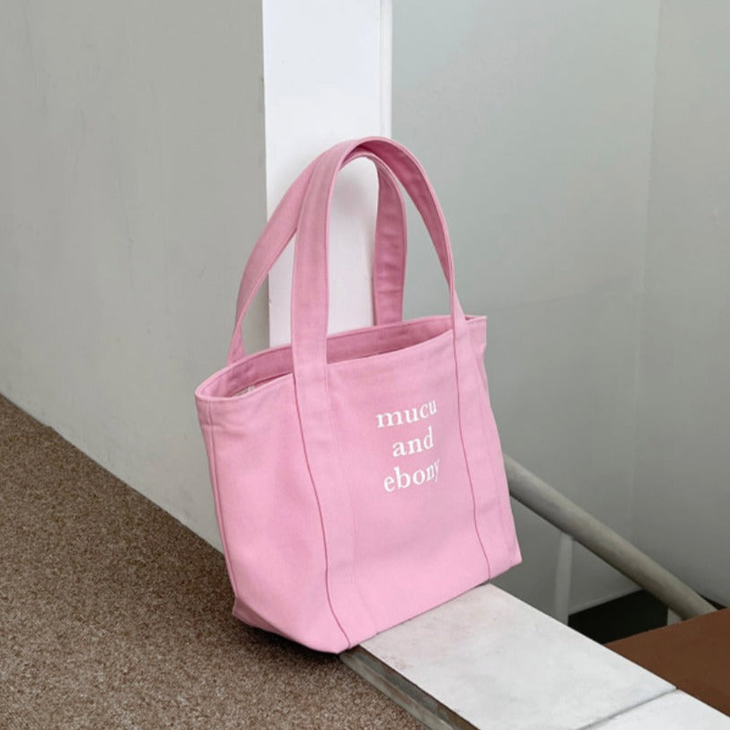 ｜mucu and ebony｜ Neat Bag (Pink)