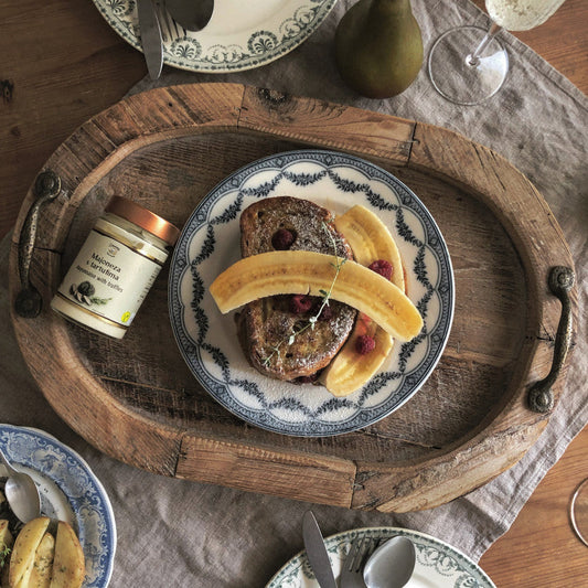 ｜Bracket Table｜ Vintage Wood Tray
