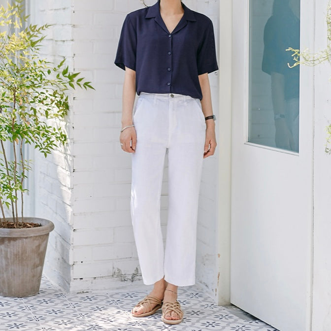 ｜common unique｜ Standard Fit Banding Pants