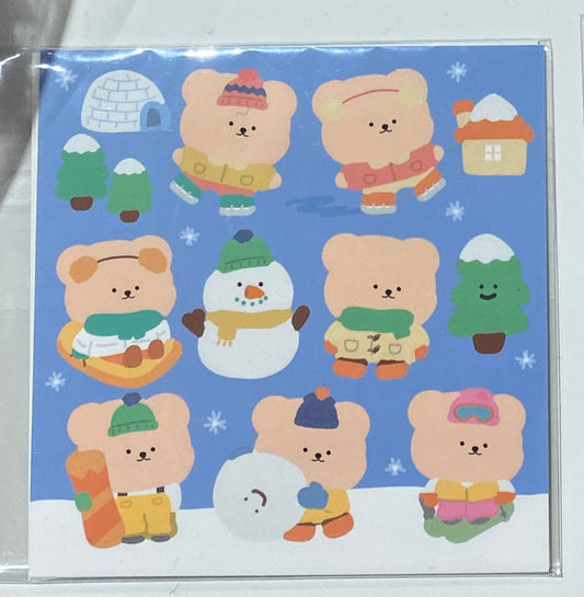｜BAMTOREE｜ Winter Sticker