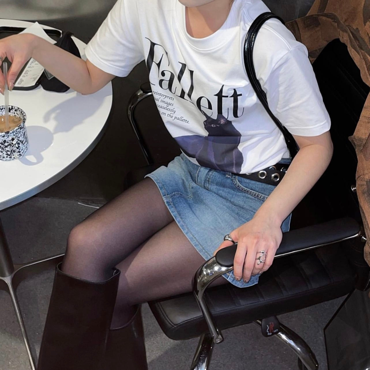 ｜Fallett｜ Deuce Nero Short Sleeve Tee (White)