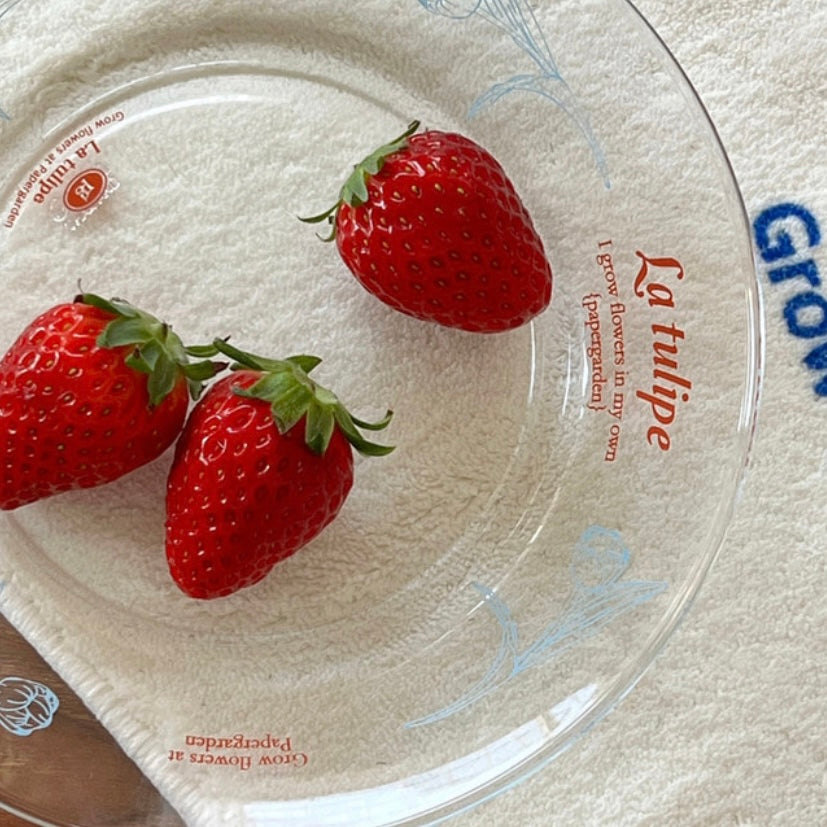 ｜PAPER GARDEN｜ My Own Garden Glass Plate