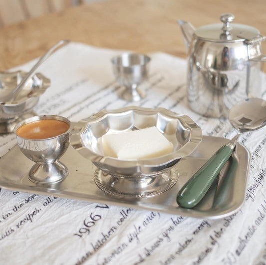 ｜Bracket Table｜ Stainless Steel Dessert Bowl