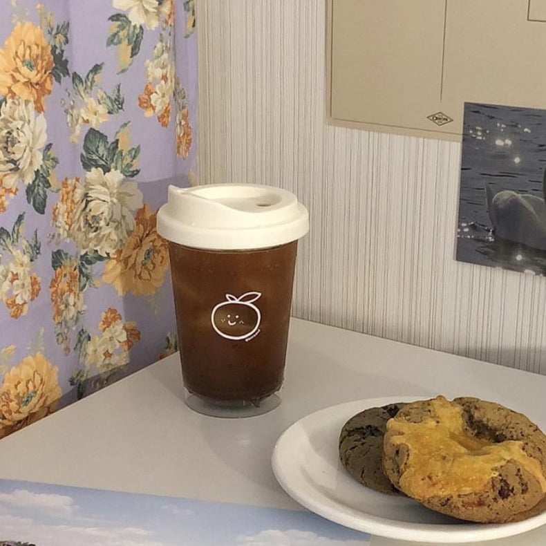 ｜bora and｜ Tangerine Reusable Tumbler 355ml