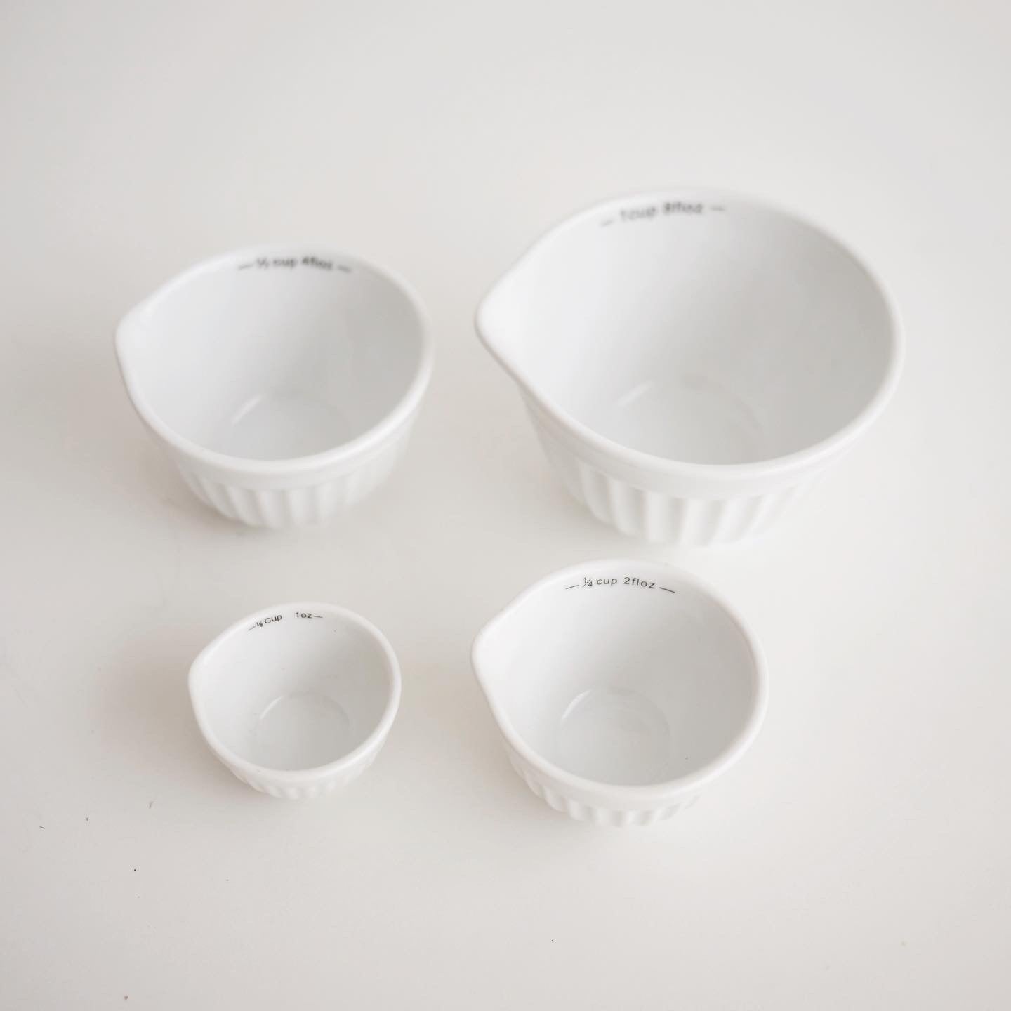 ｜Bracket Table｜ Baking Measuring Cup Set (4pcs)