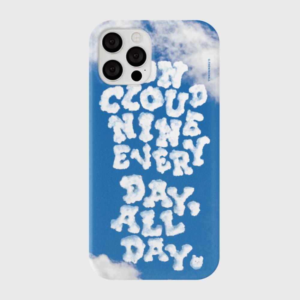 ｜THENINEMALL｜ On Cloud Nine Hard Phone Case (2 types)