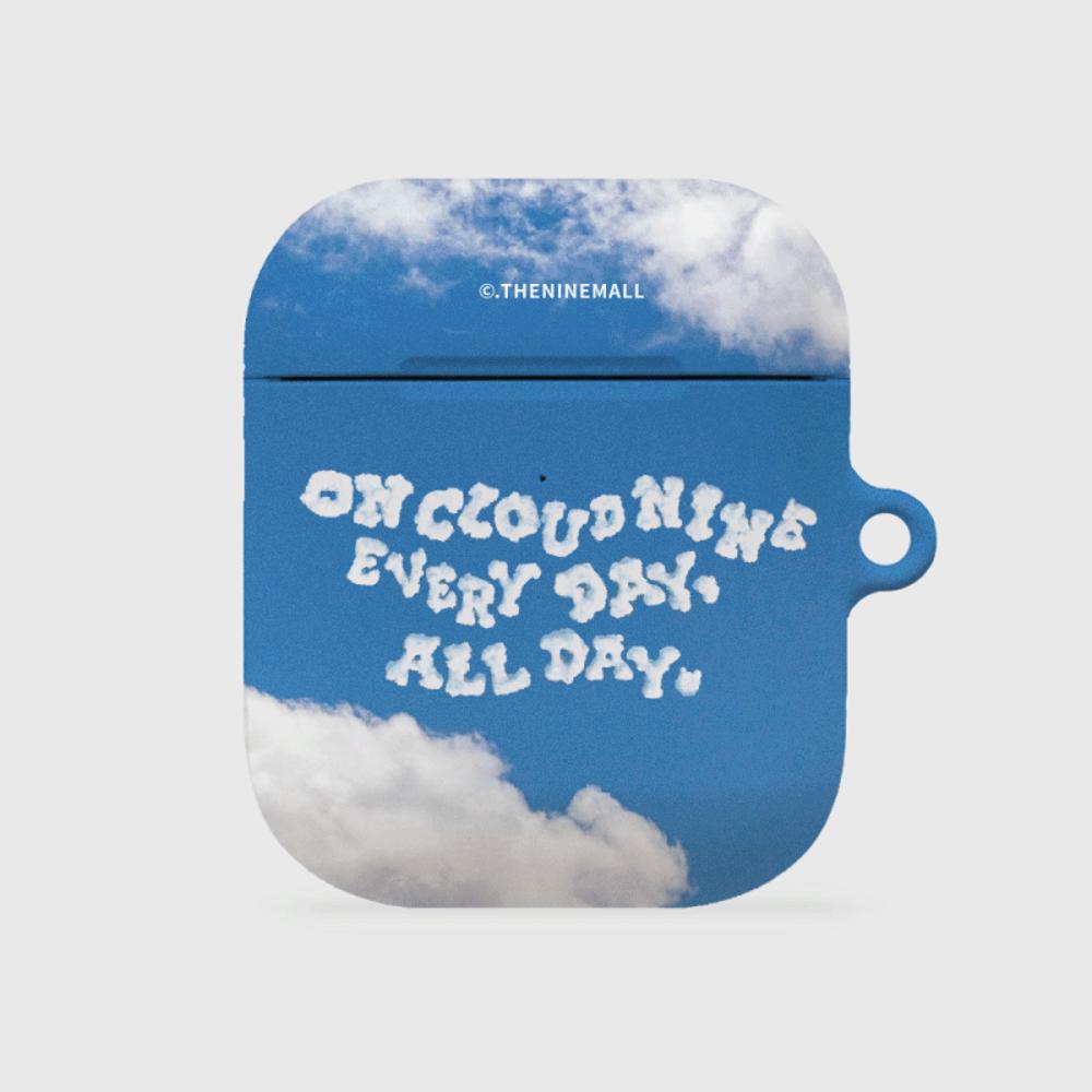 ｜THENINEMALL｜ On Cloud Nine AirPods Hard Case