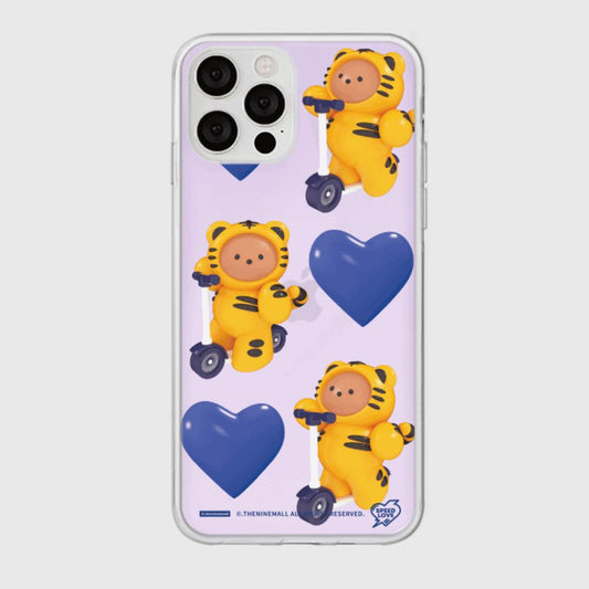 ｜THENINEMALL｜ Pattern Speed Love Mirror Phone Case