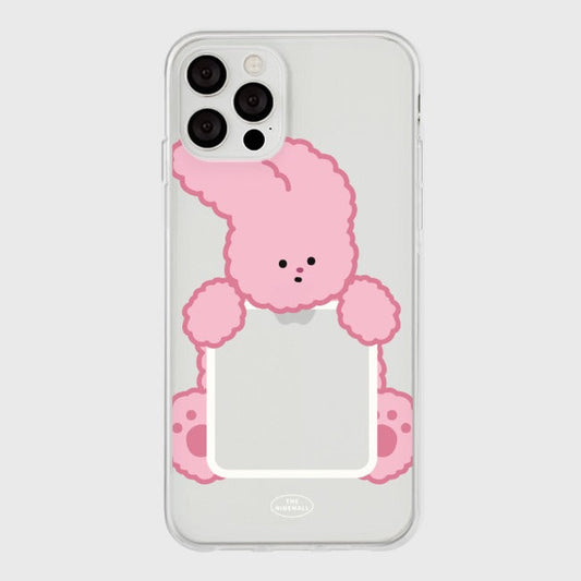 ｜THENINEMALL｜ Photo Windy Clear Phone Case (2 types)